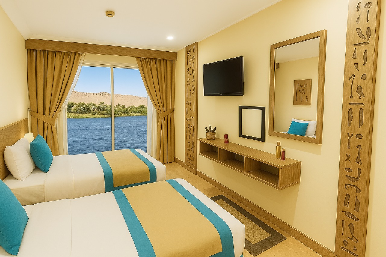 Deluxe cabin interior